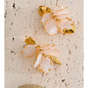 Fairy Stainless Steel Resin Flower Petal Drop Sweet Earrings for Women Spring Summer Style Handmade Jewelry - Image 5