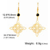 Triquetra Witch Knot Drop Earrings Stainless Steel Trinity Irish Knot Symbol Earrings for Women Vintage Jewelry Gift - Image 14