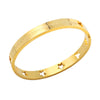 Hollow Stars and Carve Bangle Stars All Aligned Bracelet Set Stainless Steel Jewelry for Women - Image 9