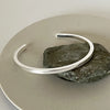 Silver Metal Bracelet for Women Men Vintage Handmade Hasp Bracelet Birthday Gift S - Image 1