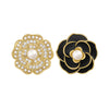 Elegant Women Girls Camellia Pearl Earrings Flower Classic Ear Rings Lady Wedding Party Jewelry Stud Earring Gift - Image 5