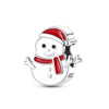 Silver Charm Christmas Santa Claus Reindeer Snowman Winter Bead Pendant Fit Bracelet Bangle Jewelry - Image 20