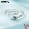 Vintage Silver Dragon Opening Ring For Women Lucky Gothic Animal Stackable Rings Party Punk Hiphop Gift - Image 5