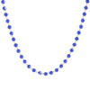 1pc Stainless Steel Necklace Multicolor Round Glass Beaded Chain Necklace For Women Party Club Collar Choker Necklace Jewelry - Image 28
