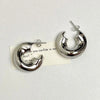 Geometric Irregular Thick Metal Round Earring Simple Chunky Hollow Hoop Earrings for Women Minimalist Jewelry Gift - Image 6