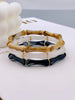 3pcs Acrylic Beaded Elastic Bracelet with Colorful Bamboos for Women's Daily Wear bracelet for women - Image 6