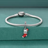 Silver Charms Beads Reindeer Bell Gift Christmas Series Dangle Fit Bracelet Women Jewelry Gift - Image 6