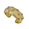 European and American Retro Inlaid Diamond Star Ring Bangles Set - Image 5