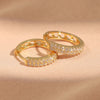 Cubic Zirconia Huggie Cartilage Hoop Earring Set 6 Pieces - Image 15