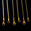 0.8mm/1.1mm/1.5mm Stainless Steel S Basic Thin Chain Gold/Sliver Color Necklace for Men Women Jewelry Brithday Gift - Image 6