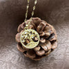 Crystal Tree of Life Necklace for Women Stainless Steel Long Chain Pendants Choker Aesthetic Jewelry collares - Image 2