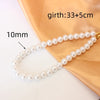 Pearl-Style Choker Necklace with Layered Bead Details - Image 38