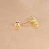1PC 316L Stainless Steel Geometry Stud Earrings For Women Star Moon Lobe Daith Helix Cartilage Earring Piercing Jewelry - Image 6