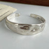 Silver Bracelets for Women Men Wide Accessories Vintage Simple Star Chain Layered Pendant Party Jewelry Gift - Image 3