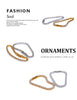 Stainless Steel Bracelet with Crystal Accents in Gold-Tone or Silver-Tone - Image 9