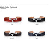 Silver Bracelet Bangle for Women Adjustable Red/Black/Blue/Brown Leather Aries Constellation Jewelry - Image 11