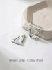 Unisex Stainless Steel Rectangular Hoop Earrings for Men Women Punk Rock Triangle Huggie Earrings Piercing Jewelry Gifts - Image 22