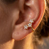 Star Stainless Steel Ear Cuff for Women Cubic Zirconia No Piercing Ear Clip Minimalist Jewelry Party Gift - Image 1