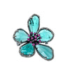 Women Transparent Flower Rhinestone Brooch Jewelry Elegant Crystal Brooches Pins Badges Plant Pin Gift - Image 4