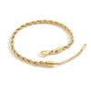 316L Stainless Steel Link Anklet for Women Gold Color 4MM Classic Chain Foot Anklet - Image 5