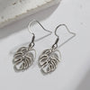 Gold Color Earrings Drop Stainless Steel Classic Jewelry for Woman Plant Charms Flower of Life Maple Leaf Snowflake Gift - Image 5