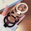 5PCs Minimalist Twist Hair Ropes Set Soft High Elastic Hair Rings Casual Versatile Ponytail Hair Scrunchies - Image 7