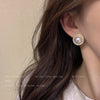 Wenhq Vintage Flower Leaf Clip on Earrings for Women's Party Rhinestone Pearl Cuff Ear Clip Jewelry Accessory - Image 5