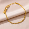 Stainless Steel Chain Anklets for Women Accessories Gold Color Ankle Bracelet Anklet Summer Beach Boho Jewelry Gift - Image 4