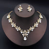 Colorful Waterdrop Necklace and Earring Set with Multiple Stone Colors - Image 20