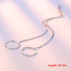 Simple Style Box Chain Tassel Drop Earrings For Women Long Dangle Earring Piercing Line Accessories Thin Mini Ear Jewelry - Image 19