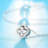 Gold Plated Classic Viral Clovers Pendant Necklace 2 in 1 Convertible women Titanium Steel Jewelry Accessories Gifts - Image 4