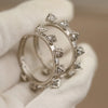 Design Crystal Geometric Stud Earrings for Women Jewelry Zirconia Beads Delicate Earrings - Image 7
