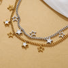 Stainless Steel Star Anklet for Women Minimalist Hollow Star Foot Jewelry Beach Accessory Gift - Image 2