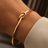 Stainless Steel Bracelets Vintage Woven Twist Texture Bangles for Women Men Jewelry Statement Streetwear Goth Gifts - Image 7
