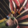 Stainless steel stone necklace, women's style, gold-plated, color preserving - Image 2