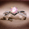 6 Claws Zirconia Stone Rings for Women Silver Color Proposal Band Accessories Bridal Jewelry - Image 9