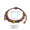Handmade Colorful Ceramic Bracelet Coffee Cord Adjustable Bohemian Artistic Jewelry 1151 - Image 2