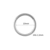 Titanium Hinged Hoop Nose Rings 20G 18G 16G Septum Ring Body Piercing Jewelry Helix Cartilage Rook Earring - Image 9