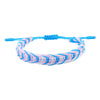 Polyester Boho Bohemia Waved String Braided Friendship Bracelets Ethnic Multicolor Weave Textured Adjustable 15cm-27cm long, 1PC - Image 8