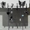 Goth Red Crystal Star Earring Set For Women Men Vintage Aesthetic Heart Pentagram Pendant Earring Y2K Jewelry Accessories - Image 3