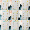 4Pairs Geometric Stainless Steel Heart Star Earring Moon Cross Ear Jewelry Set Girls Simple Classic Earrings Gifts Accessories - Image 1
