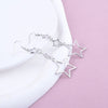 Stylish Geometry Hollow Star Charming Hollow Out Curly Round Star Long Stud Earring for Women Jewelry Accessories Gift - Image 1