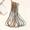 4MM Stone Vintage Stone Beads Necklace Women's Stacked Jewelry Boho Jewelry Gifts Neck Accessories - Image 3