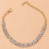 Shining Cubic Zirconia Chain Anklet For Women Silver Color Ankle Bracelet Barefoot Sandals Foot Jewelry - Image 3