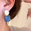 Vintage Punk Cross Zircon Tassel Heart Pendant Metal Earrings For Women Men Goth Y2K Grunge Harajuku Jewelry Accessories - Image 5