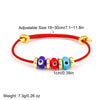Adjustable Turkish Evil Eye Rope Bracelet in Multiple Colors - Image 2
