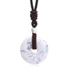 Stone Amethyst Tiger's Eye Necklace Pendant Men's and Women's Necklace Peace Knot Chinese Knot Necklace Gift - Image 10