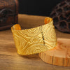 Dunhuang Golden Wide Bracelet from a Different Realm, Female Ethnic Storm, Semitic Arm Bracelet, Dai Bracelet - Image 3