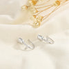 Tulip Flower Stud Earrings for Women Girls Simple Sweet Silver Color Earring Romantic Jewelry Party Gifts - Image 5