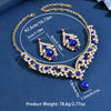 Ladies' Design Necklace Earrings Jewelry Set Suitable for Daily Wear, Wedding Parties, Holiday Gifts - Image 30